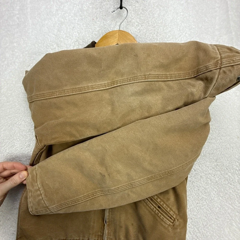 Carhartt Detroit Jacket Fleece Lined Youth‎ Large (10/12) YYJ97 BRN Brown